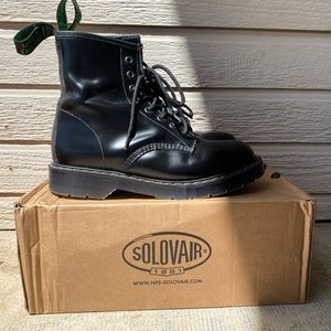 Solovair Derby Hi-Shine Boot